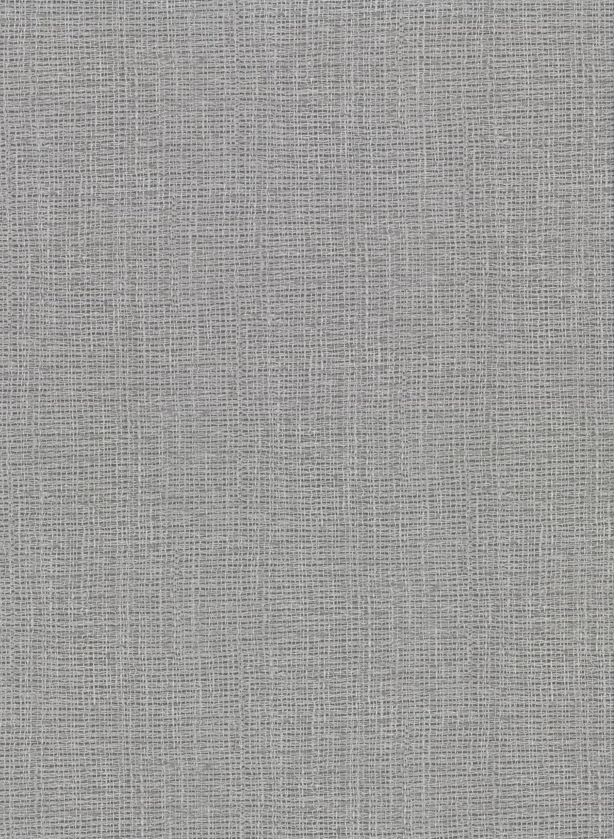 York Claremont Silver Faux Grasscloth Wallpaper