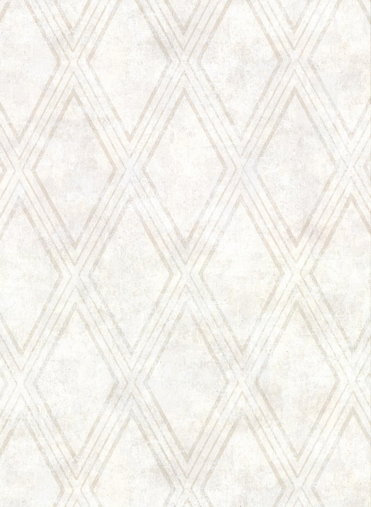 York Dartmouth Cream Faux Plaster Geometric Wallpaper