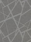 York Avatar Pewter Abstract Geometric Wallpaper