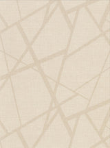 York Avatar Cream Abstract Geometric Wallpaper