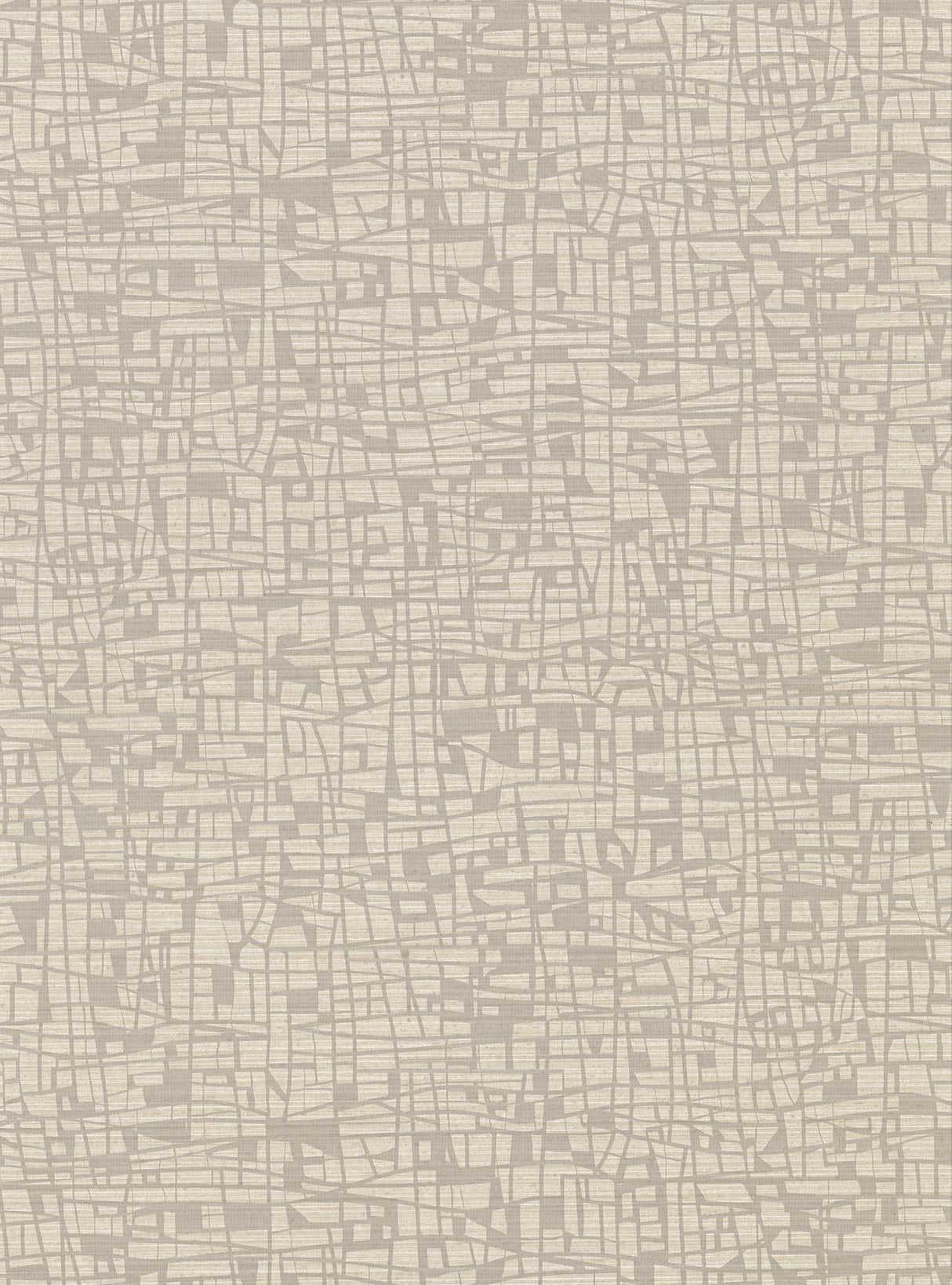 York Tiffany Taupe Abstract Geometric Wallpaper
