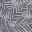York Lanai Pewter Fronds Wallpaper
