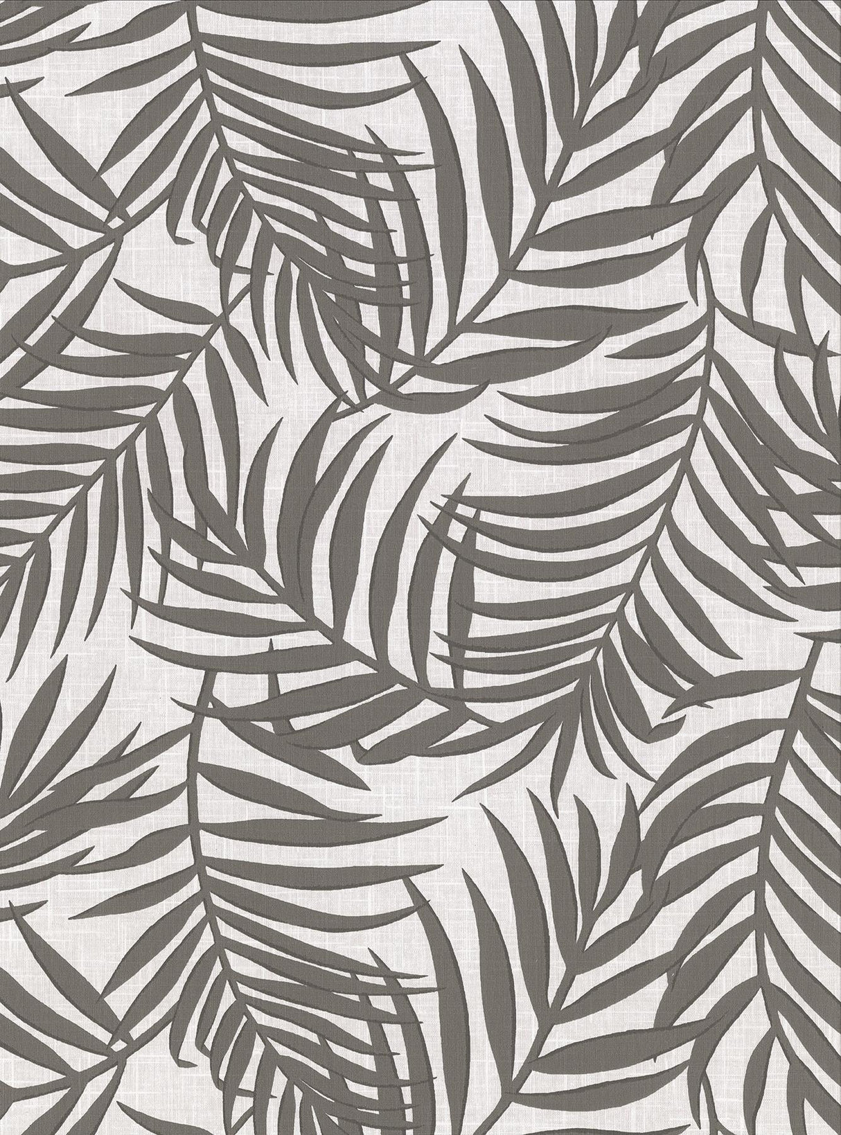 York Lanai Grey Fronds Wallpaper