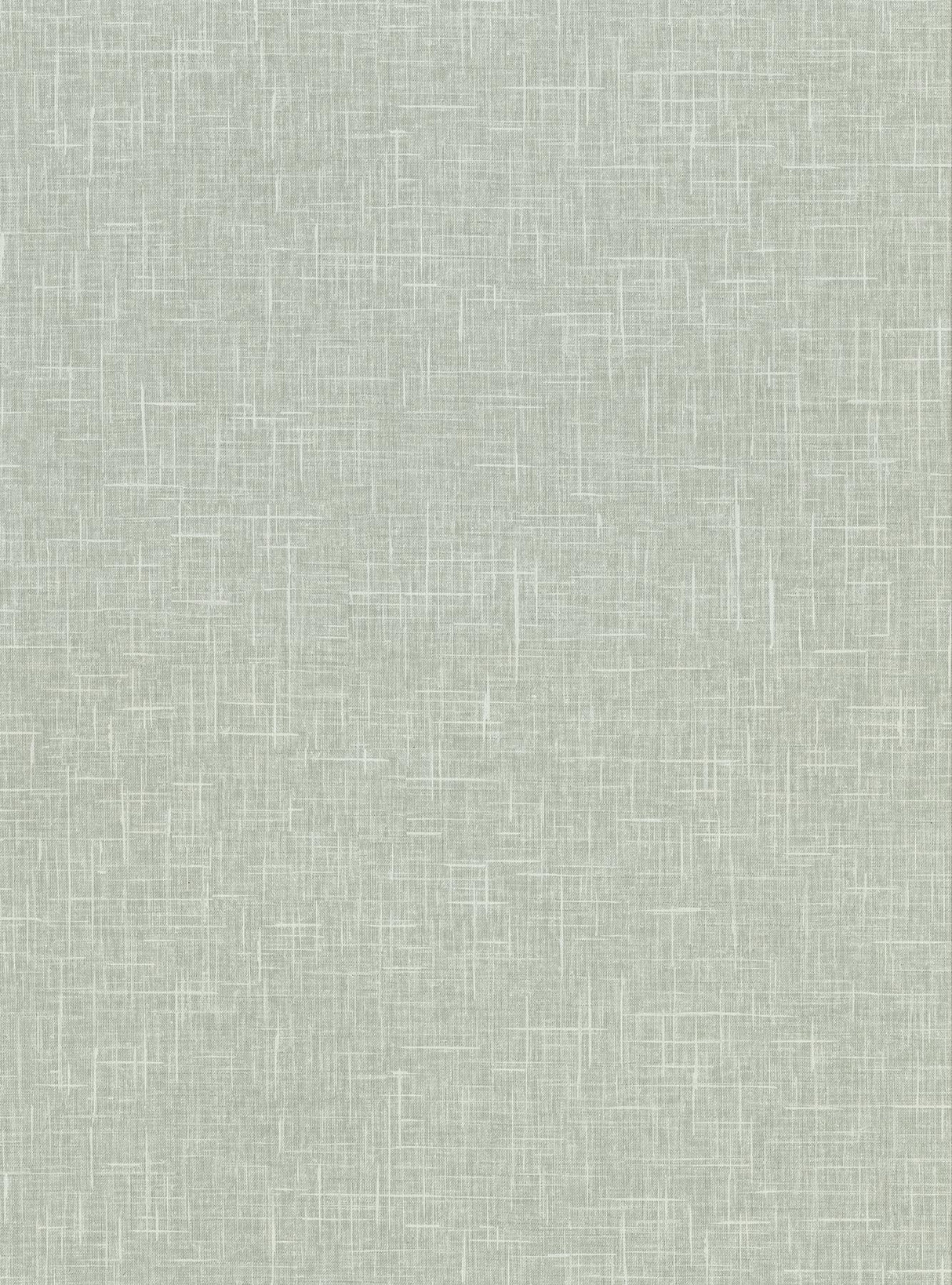 York Linville Mint Faux Linen Wallpaper