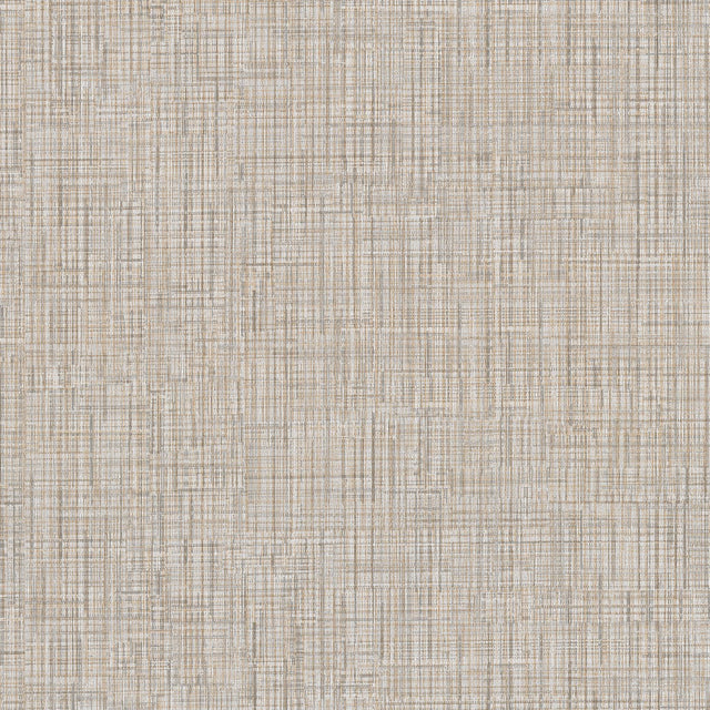 York Tartan Wheat Distressed Texture Wallpaper