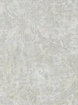 York Abigail Light Grey Damask Wallpaper