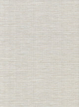 York Bay Ridge Light Grey Faux Grasscloth Wallpaper