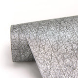 York Nagano Silver Distressed Texture Wallpaper