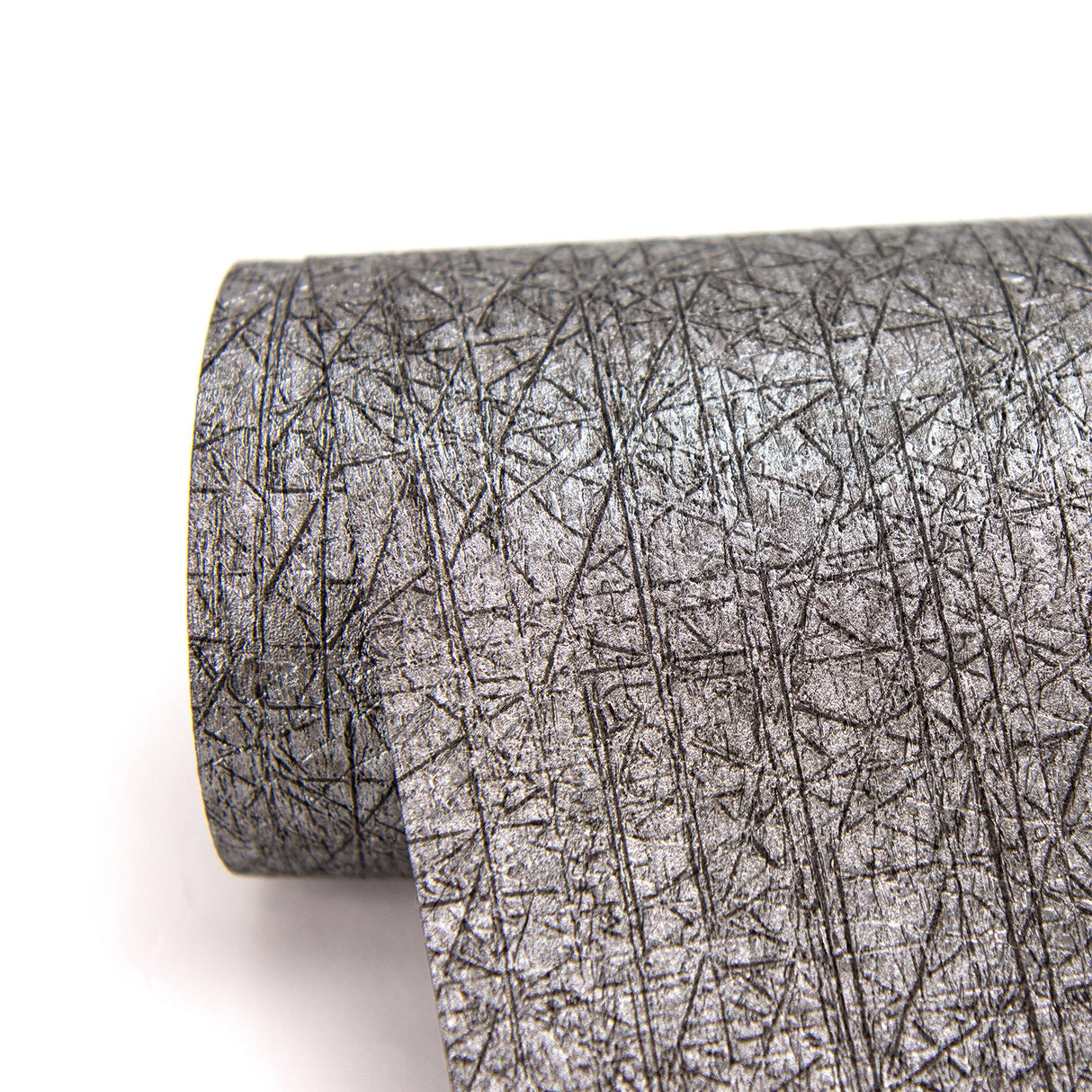 York Nagano Black Distressed Texture Wallpaper