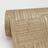 York Thea Gold Geometric Wallpaper