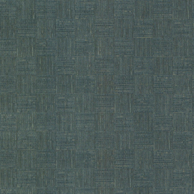 York Thea Blue Geometric Wallpaper
