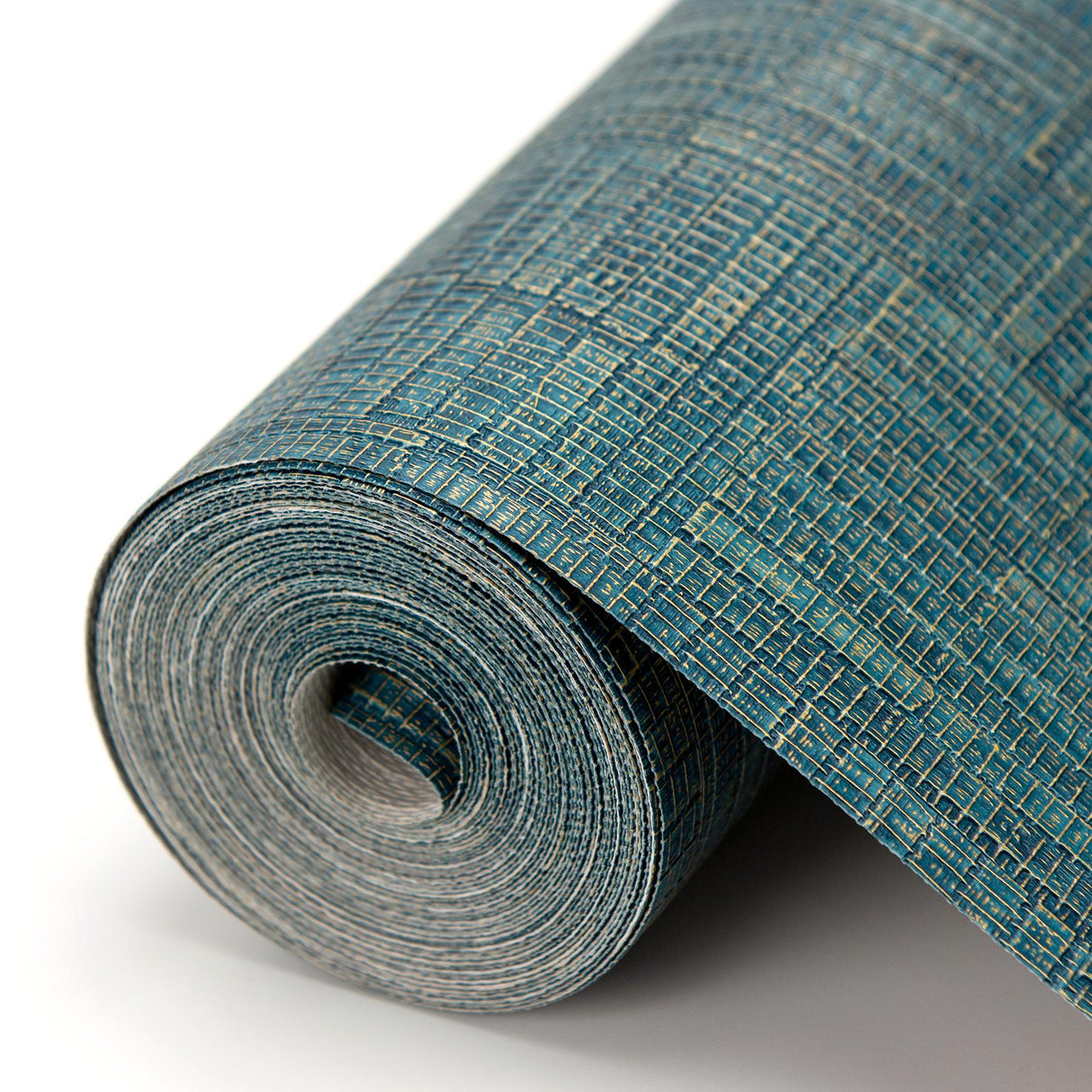 York Thea Blue Geometric Wallpaper