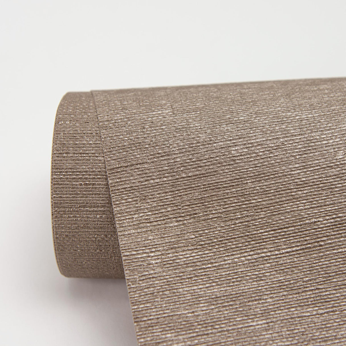 York Aspero Copper Faux Grasscloth Wallpaper