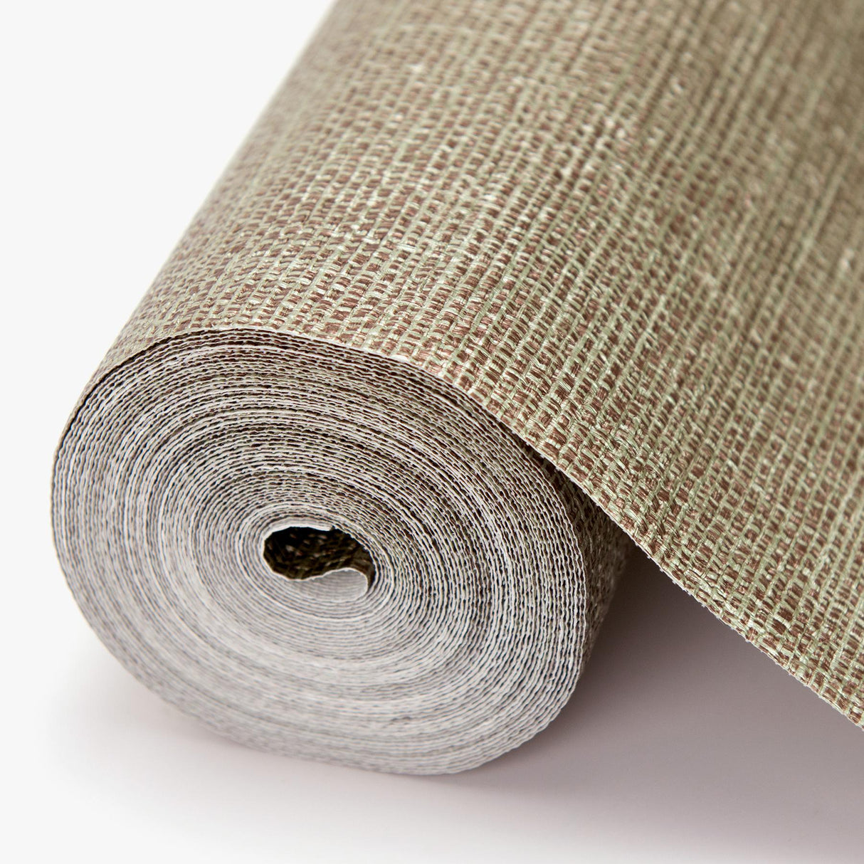 York Bohemian Bling Olive Basketweave Wallpaper