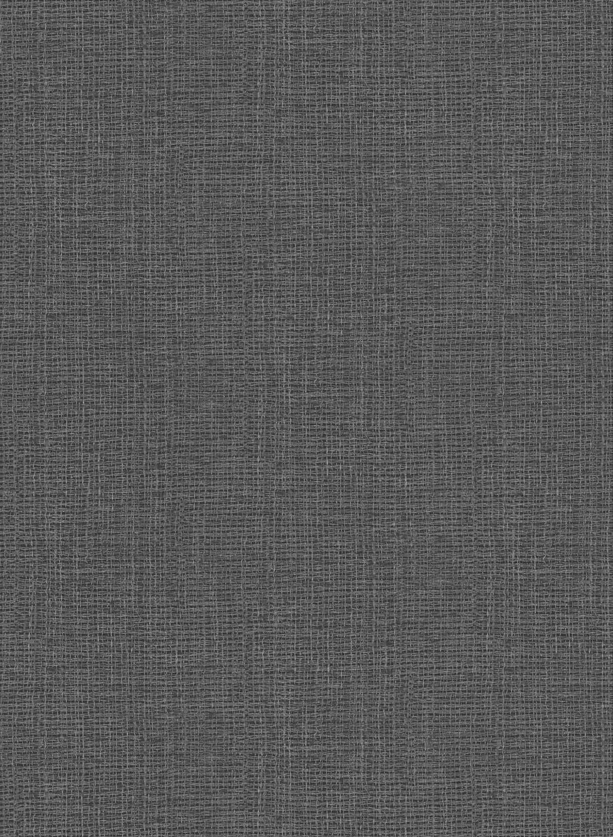 York Claremont Black Faux Grasscloth Wallpaper