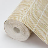 York Luz Honey Faux Grasscloth Wallpaper