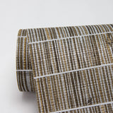 York Luz Brown Faux Grasscloth Wallpaper