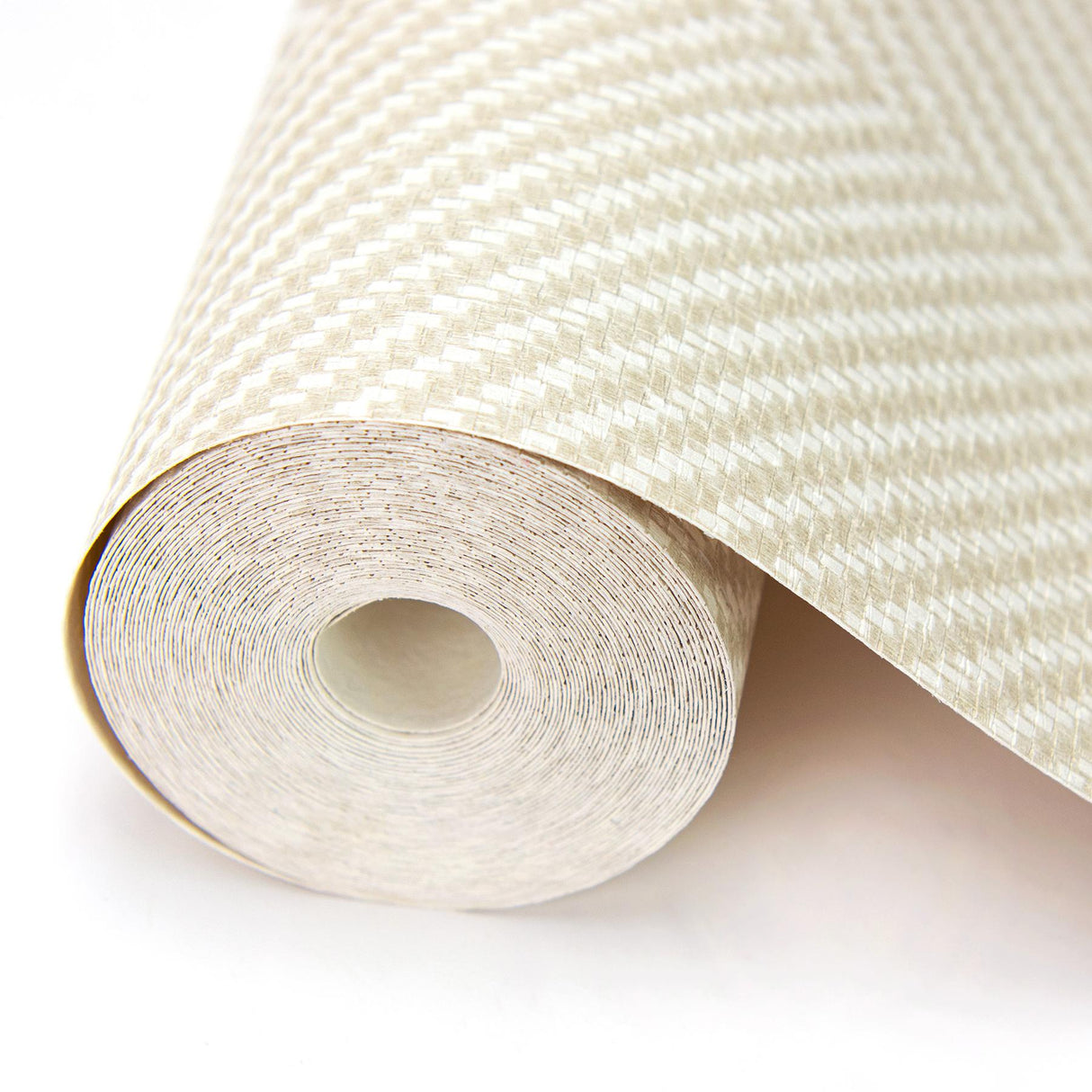 York Graham Taupe Chevron Wallpaper