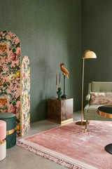 York Claude Blush Floral Wallpaper