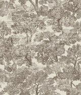York Blyth Brown Toile Wallpaper