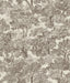 York Blyth Brown Toile Wallpaper