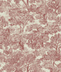 York Blyth Red Toile Wallpaper