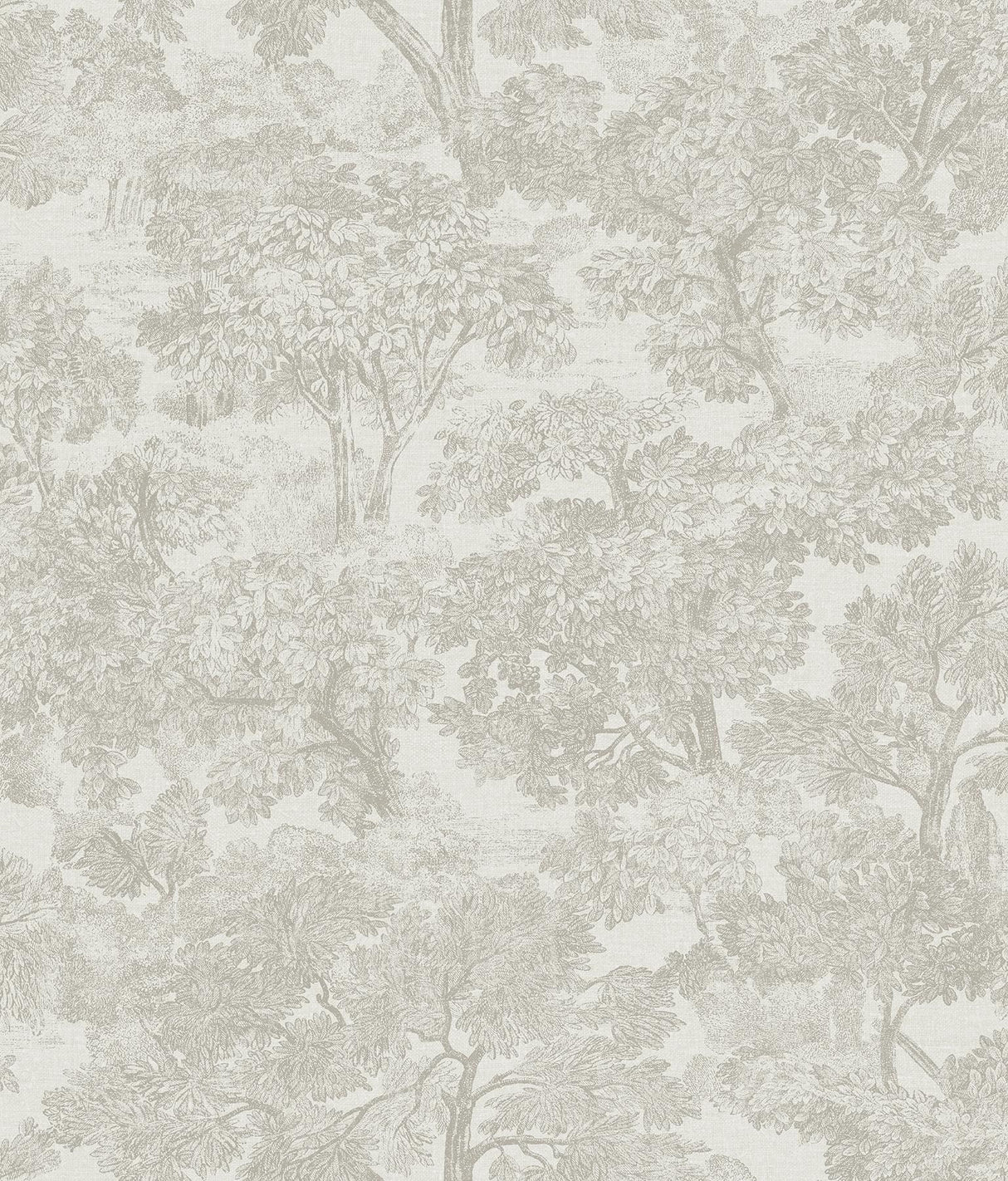 York Blyth Grey Toile Wallpaper