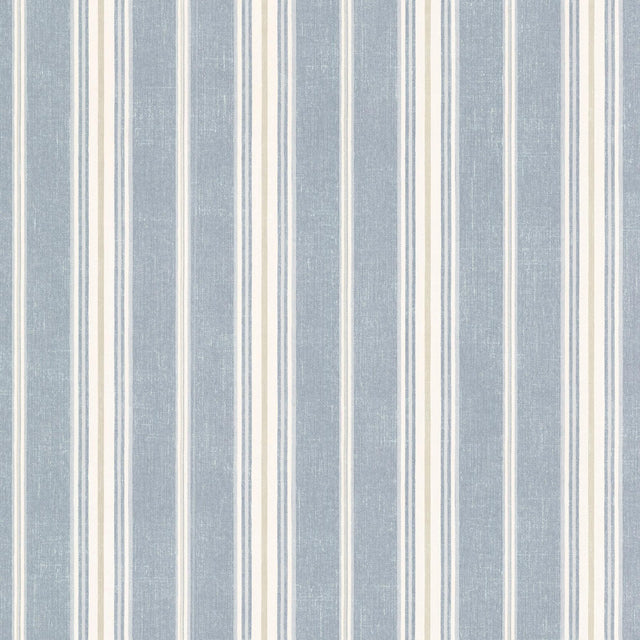 York Cooper Denim Cabin Stripe Wallpaper