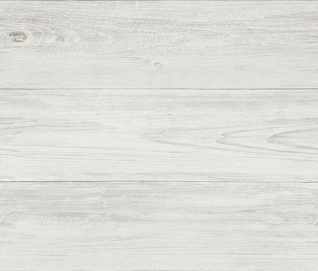 York Mapleton Grey Faux Wood Wallpaper