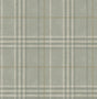 York Rockefeller Sage Plaid Wallpaper