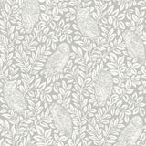 York Parliament Light Grey Owl Wallpaper