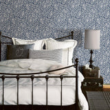 York Parliament Navy Owl Wallpaper