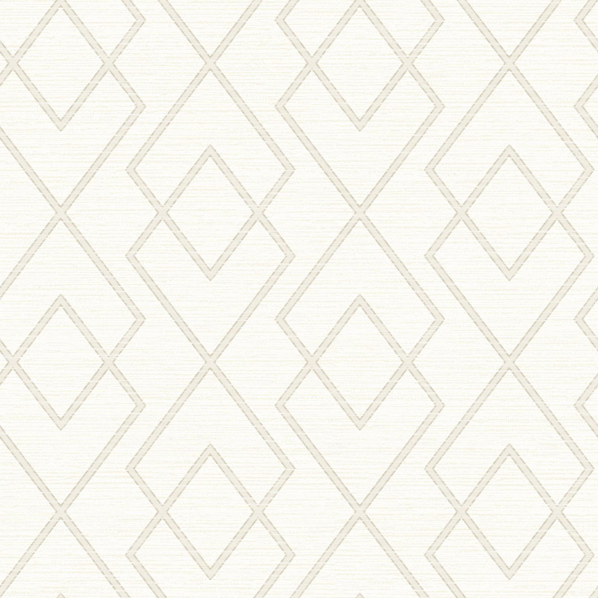 York Blaze White Trellis Wallpaper