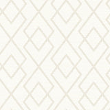 York Blaze White Trellis Wallpaper