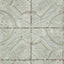 York Susanna Teal Vintage Tin Tile Wallpaper