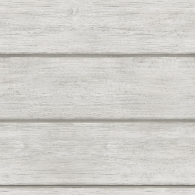 York Cassidy Light Grey Wood Planks Wallpaper