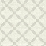 York Justice Light Grey Quilt Wallpaper