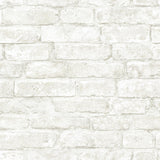 York Arlington Off-White Brick Wallpaper