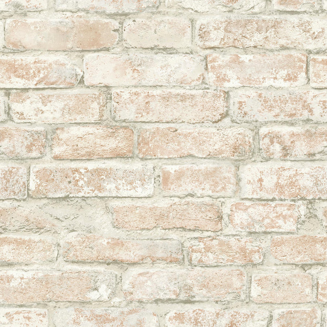 York Arlington Multicolor Brick Wallpaper