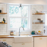 York Freedom Off-White Subway Tile Wallpaper