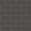 York Freedom Black Subway Tile Wallpaper