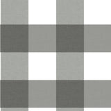 York Amos Black Gingham Wallpaper