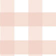 York Amos Light Pink Gingham Wallpaper