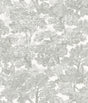 York Spinney Grey Toile Wallpaper