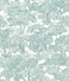 York Spinney Teal Toile Wallpaper