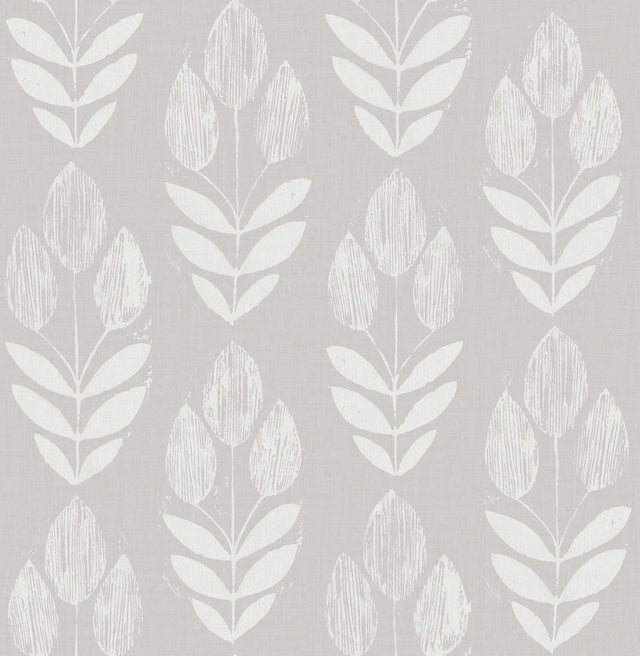 York Garland Dove Block Tulip Wallpaper