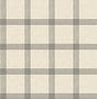 York Twain Black Plaid Wallpaper