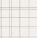 York Twain Dove Plaid Wallpaper