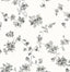 York Cyrus Black Festive Floral Wallpaper