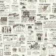 York Adamstown Black Newspaper Wallpaper